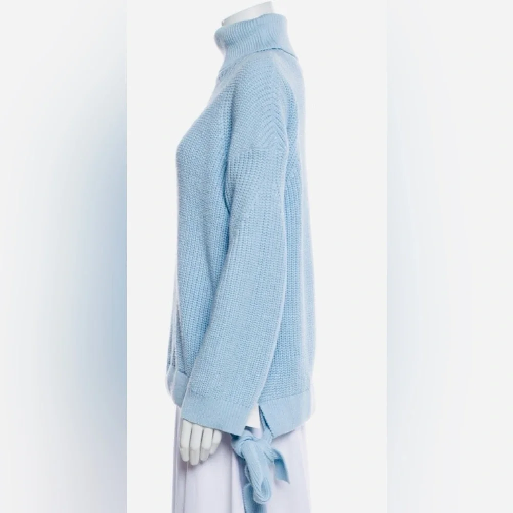 Jason Wu Collective Baby Blue Oversized Turtleneck Sweater - Picture 5 of 10